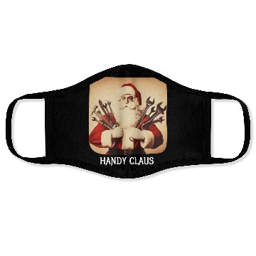 Discover Vintage Santa Claus Handyman Face Masks