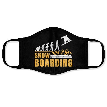 Discover Snowboarding EVOLUTION Snowboard Winter Park Face Masks