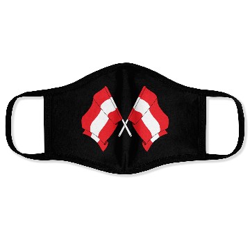 Discover Two flags of Austria Face Masks