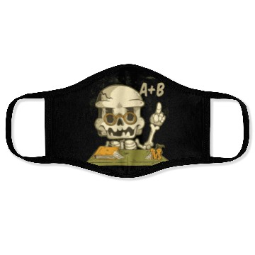 Discover Halloween Costume Teacher Skeleton Face Masks