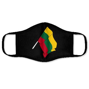 Discover Flag of Lithuania Face Masks
