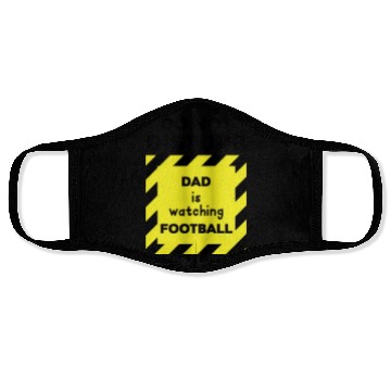 Discover Do Not Disturb Dad Face Masks