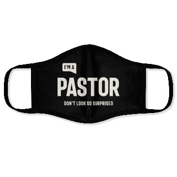 Discover Pastor's Surprise - Christian Quote Face Masks
