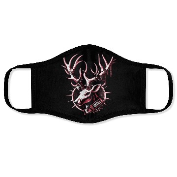 Discover Rebel Reindeer Face Masks