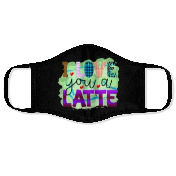 Discover I Love You A Latte Face Masks