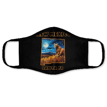Discover New Mexico - Cougar Face Masks