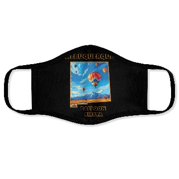 Discover New Mexico Balloon Festival Face Masks