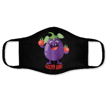 Discover Eggplant Tomato Party Goofy Ahh Face Masks
