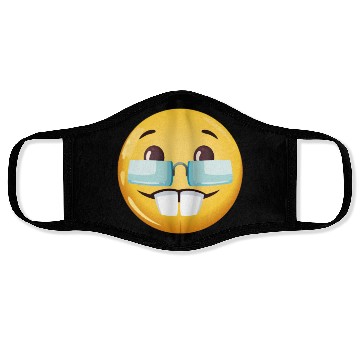 Discover GOOFY AHH nerd goofy ahh meme Face Masks