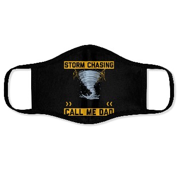 Discover Storm chaser sayings Face Masks