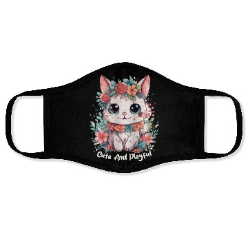 Discover Magical Mathletes Kawaii Anime Cat Unicorn Math Fo Face Masks