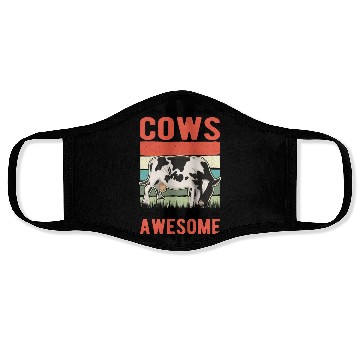 Discover Because Cows Are Freaking Awesome Cow Face Masks