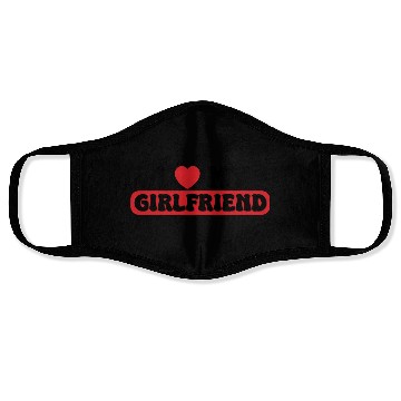 Discover i love my girlfriend Face Masks