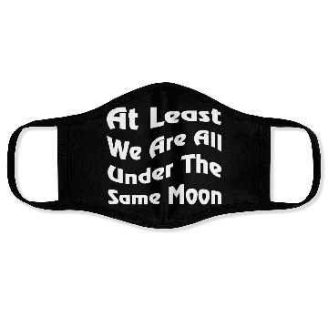 Discover Under The Same moon Lover Unity Friendship Face Masks