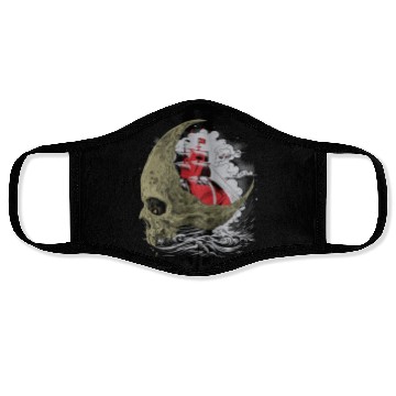 Discover Surreal Sailing Adventure Face Masks