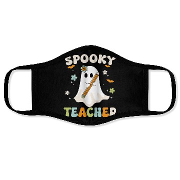 Discover Spooky Teacher Halloween Spooky Ghost Face Masks