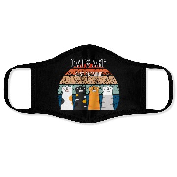 Discover Cat Paws Gift For Cat Lover Face Masks