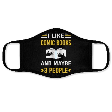 Discover 3 People Comic Books Comics Face Masks