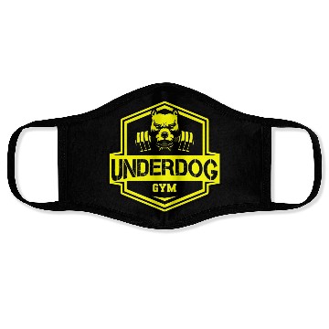 Discover Pitbull - Underdog GYM Face Masks