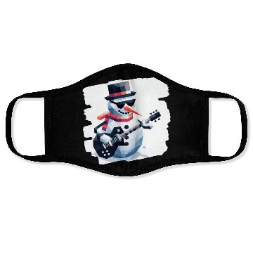 Discover Rockstar snowman Face Masks