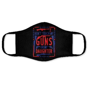 Discover Guns 2nd Amendment Second Amendment Pro Gun Lover Face Masks
