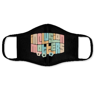 Discover Inclusion Matters Kindness Diversity Awareness Face Masks