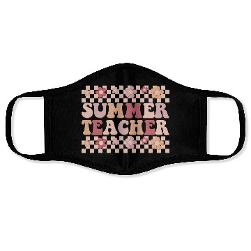 Discover Summer teacher Face Masks