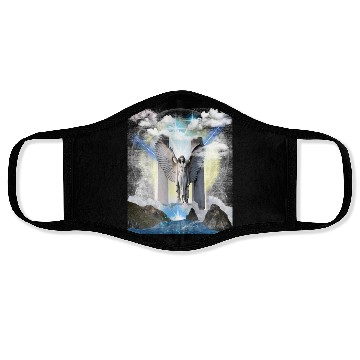 Discover Celestial Gateway - Angelic Serenity Face Masks