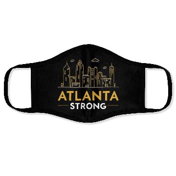 Discover Atlanta City Georgia USA America United States Face Masks