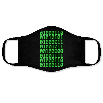 Discover Funny Computer Programmer Computer Science Coding Face Masks