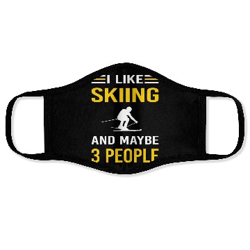 Discover 3 People Skiing Ski Skier Face Masks