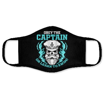 Discover Captain Gift for Sailing Sailing Boat Obey the Face Masks