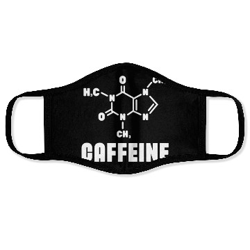 Discover Caffeine Organic Chemistry Face Masks