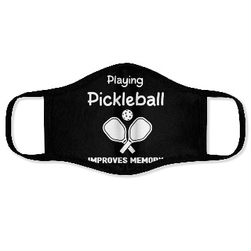 Discover Playing Pickleball Improves Memory Face Masks