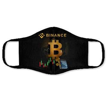 Discover Bitcoin Traders Face Masks design