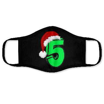 Discover Christmas Gift Number 5 - Five Years Old Face Masks