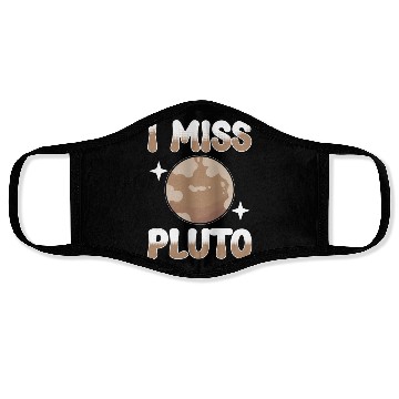 Discover Astrology I Miss Pluto Solar System Planets Face Masks