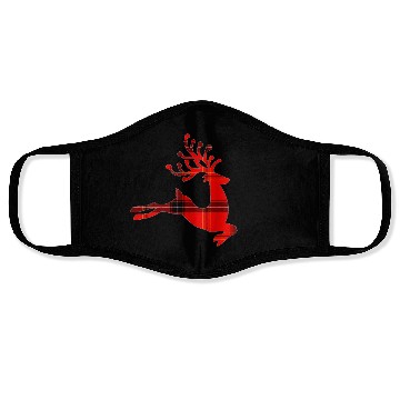 Discover Christmas reindeer Face Masks