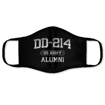 Discover DD-214 US ARMY Vintage Face Masks