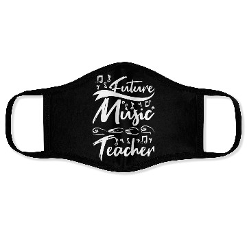 Discover Future music teacher Face Masks
