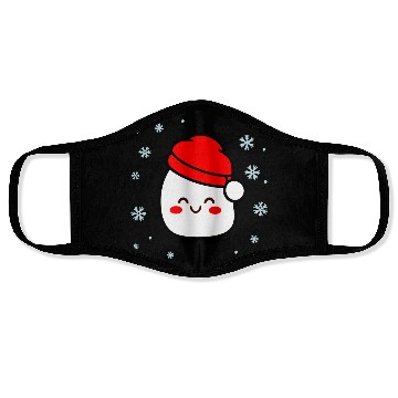 Discover Santa Marshmallow Version 2 Face Masks