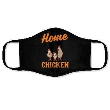 Discover Chickens Home Farmer Chicken Face Masks