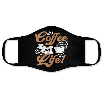 Discover Coffee For Life Face Masks