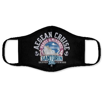 Discover AEGEAN CRUISE Santorin Face Masks