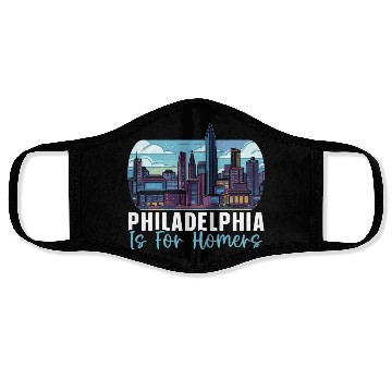 Discover Philadelphia City Pennsylvania USA United States Face Masks