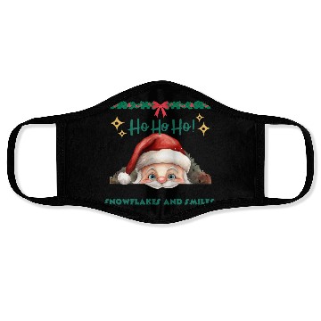Discover Snowflakes and Smiles! Face Masks