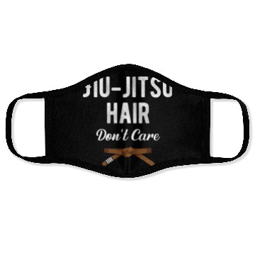 Discover Jiu Jitsu Hair Don't Care Judo Karate Boxing Face Masks