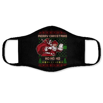 Discover MERRY CHRISTMAS HO HO HO GIFTS FOR CHRISTMAS Face Masks