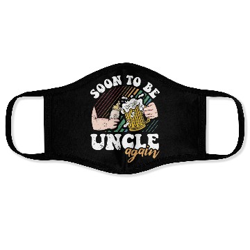 Discover Soon To Be Uncle Thoughtful Baby Pregnancy Face Masks