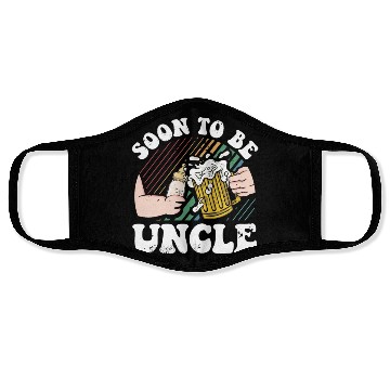 Discover Soon To Be Uncle Thoughtful Baby Pregnancy Face Masks